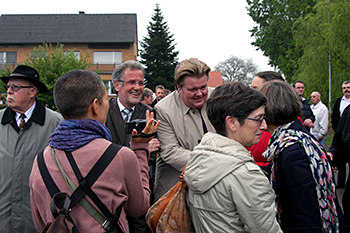 Einweihung Jupp-Weiss-Straße